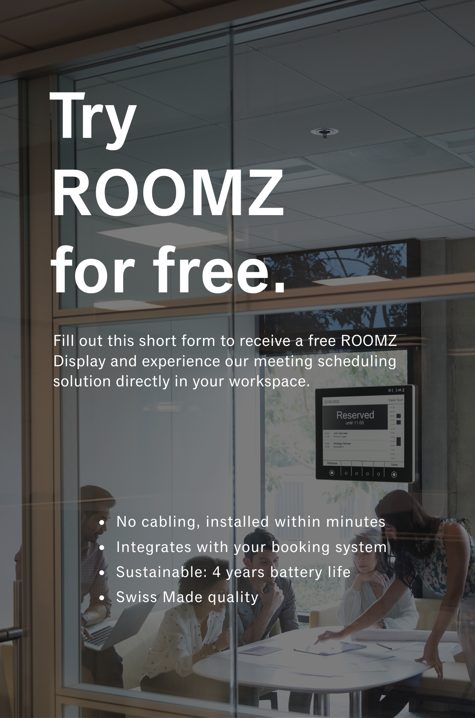 Try ROOMZ for free.